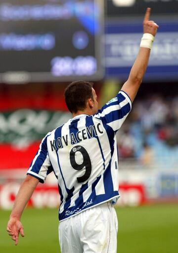 Dif¨ªcil elecci¨®n. Mucho nueve inolvidable en la historia de la Real, desde Kodro hasta Satr¨²stegui o el adorado Aldridge. Pero Kovacevic es mucho Kovacevic. M¨¢ximo goleador extranjero de la Real, ten¨ªa hasta una frase que le defin¨ªa: ¡°Si Darko gol, no problem¡±.
