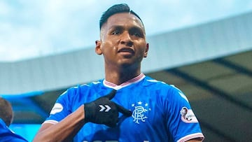 Alfredo Morelos seguir&aacute; con Rangers hasta final de temporada.