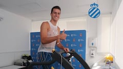 Bernardo: "Soy un privilegiado por llegar al Espanyol"