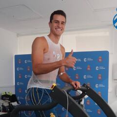 Bernardo: "Soy un privilegiado por llegar al Espanyol"