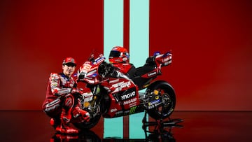 Márquez en la presentación del Ducati Lenovo para 2026.