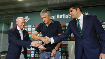 26/05/17 PRESENTACIN DE QUIQUE SETIEN COMO NUEVO ENTRENADOR DEL BETIS