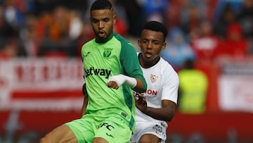 La salida de En Nesyri deja tiritando el ataque del Leganés