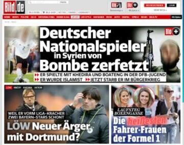 Portadas de la prensa extranjera