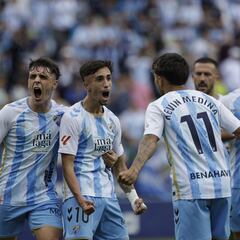 Málaga 1 - Eibar 0: resumen, goles y resultado del partido de LaLiga Hypermotion 2024