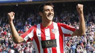 Salvio celebra un gol.