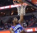 Thaddeus Young lidera a unos Sixers que se mantienen invictos