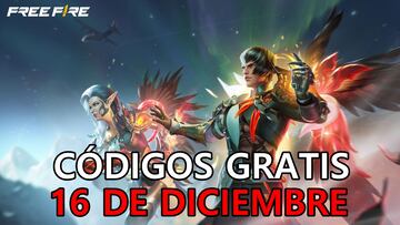 Free Fire | Códigos de hoy sábado 16 de diciembre de 2023: recompensas gratis