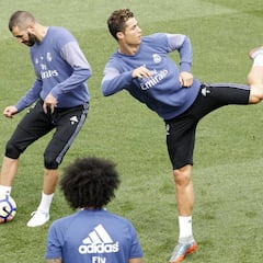 Cristiano e Isco se suman al asalto final al campeonato