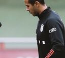 Thiago participa en el primer entrenamiento del Bayern