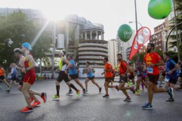 La EDP Rock'n'Roll Madrid Maratón en imágenes