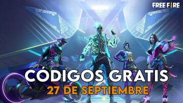 Free Fire | Códigos de hoy martes 27 de septiembre de 2022: recompensas gratis