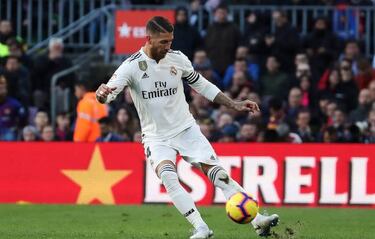 Piqué requests Camp Nou fans to stop insulting Sergio Ramos