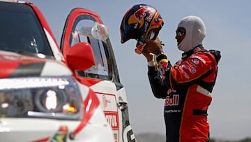 Nasser Al Attiyah (Toyota) en el Dakar 2019. 