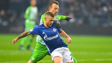 Max Meyer con el Schalke. 