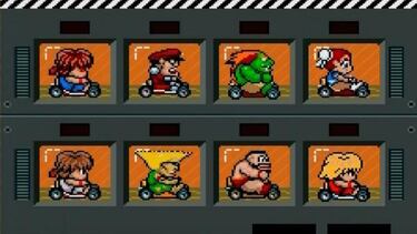 Introducen personajes de Street Fighter en Super Mario Kart