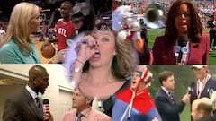 Las situaciones más cómicas de los periodistas deportivos