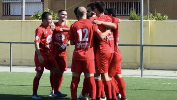 El Palmar celebr&oacute; cinco goles ante el Plus Ultra.