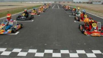 <b>GRAN PARTICIPACIÓN. </b>Las parrillas de los últimos años se han llenado de chavales que han encontrado en el kárting la mejor manera de practicar un deporte.