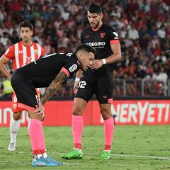 Las suplencias de En Nesyri y Ocampos les colocan el cartel de transferibles