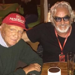 Briatore, reuniones y cenas: “El futuro será lo que venga”