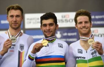 Fernando Gaviria repitió título mundial, lo hizo en el velódromo de Londres ante los más grandes de la pista.