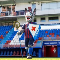 La mascota del Eibar debutará este domingo ante el Huesca