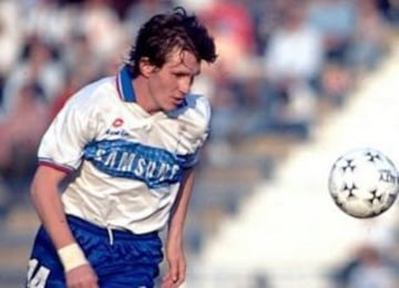 Luka Tudor fue uno de los grandes goleadores de la UC en la década del 90'. En torneos nacionales llegó a 66 goles convertidos en su carrera.