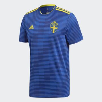 Sweden's away shirt for Russia 2018.