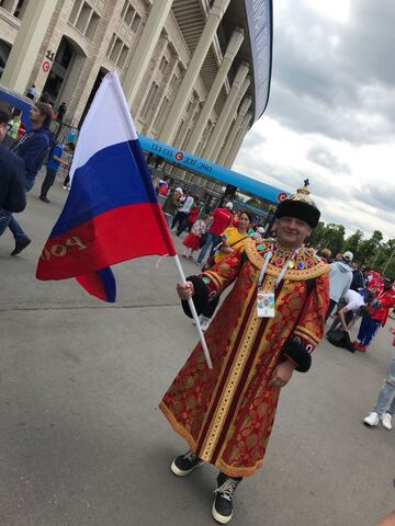 El color previo a la inauguración del Mundial de Rusia