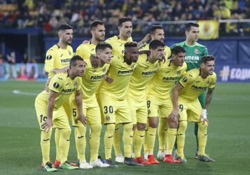 Equipo del Villarreal.