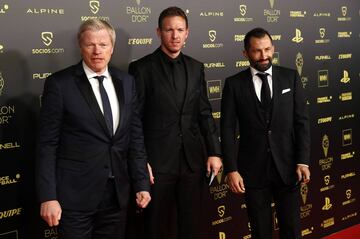 Oliver Kahn, Julian Nagelsmann y Hasan Salihamidzic.