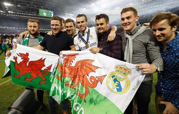 Welsh pride. Gareth Bale.