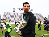 Tras sumar más trofeos y extender su récord de asistencias, el argentino volvió a dejar claro que su magia no es individual. Así fue su mensaje tras la final.