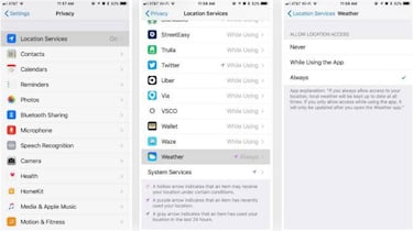 Cómo activar en iOS 12 el nuevo widget del tiempo