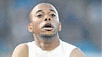 Robinho marcó el gol de la victoria del Real Madrid.