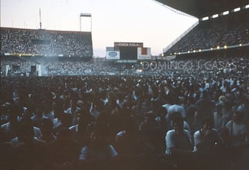 Por segundo año consecutivo Pink Floyd colgó el cartel de no hay billetes en el estadio madrileño.
