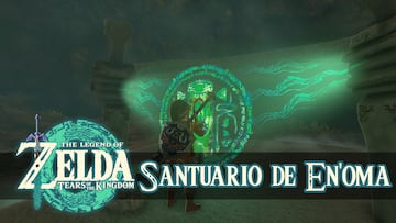 the legend of zelda tears of the kingdom nintendo switch guia santuario en'oma