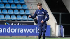 Gael Alonso: “Ganar al Mirandés fue un golpe sobre la mesa”