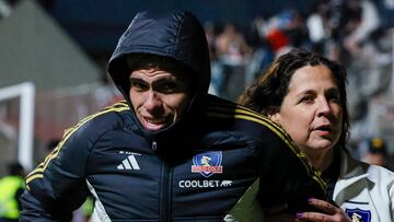 Carlos Palacios entró a la cancha a celebrar y contó su verdad: “¿Tú tienes hijos?”