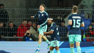 Liverpool’s Florian Wirtz scored twice as Germany edged Switzerland in a seven-goal thriller in Basel.