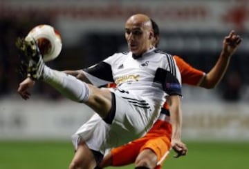 Swansea-Valencia  Jonjo Shelvey