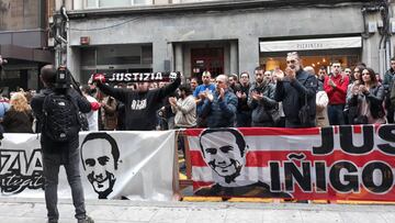 La Audiencia condena a dos años de cárcel a uno de los seis ertzainas acusados por la muerte de Iñigo Cabacas.