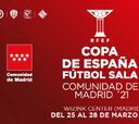 Copa de España de fútbol sala: sede, aforo, precios y dónde comprar entradas