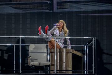 As¨ª disfrutaron los Vips en el concierto de Taylor Swift en el Santiago Bernab¨¦u