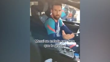 "¿Para qué quieren siempre los mismos videos?": Messi se molestó con un fanático