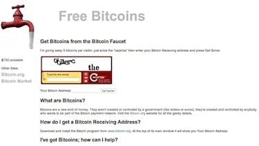 Esta web ofrecía 5 Bitcoin gratis hace 15 años: este es el dineral que tendrías hoy si los hubieses canjeado
