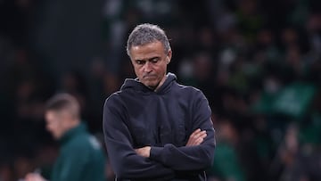 Soccer Football - UEFA Champions League - Sporting CP v Paris St Germain - Estadio Jose Alvalade, Lisbon, Portugal - January 20, 2026 Paris St Germain coach Luis Enrique REUTERS/Rodrigo Antunes