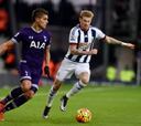 El Tottenham no logra pasar del empate en su visita al WBA