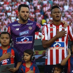Formación de Junior contra América en final de Liga Águila